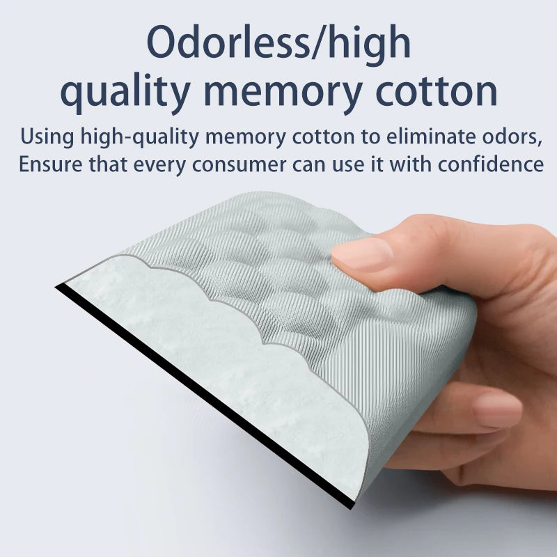 Keyboard Mouse Wrist Rest Pad Memory Foam Hand Rest Support Support Ergonomic Wrist Cushion Pad Memory Foam For Notebook Laptops