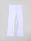 Girl Pants Soft Elastic Kids Leggings Candy Color Girls Skinny Pant Solid Color Trousers for Aged 2-12 Years Children Daily Wear