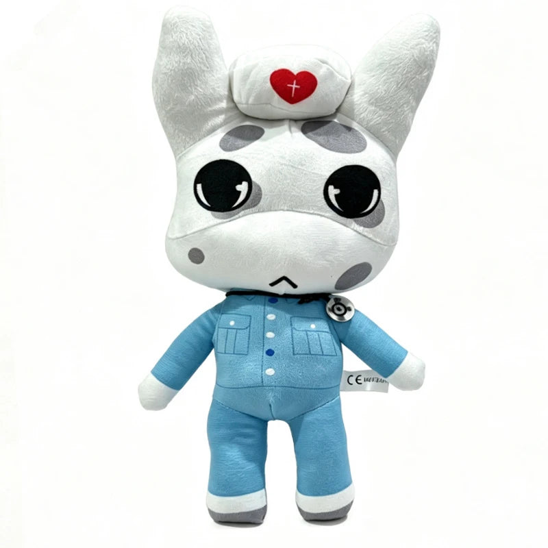 INStock-#Anime Animal Hospital Plush Horror Game Animal Hospital Anomaly Cat Dog Penguin Bunny Plushie Doll Toy Fans Collectible