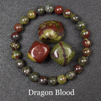 Natural Golden Obsidian Stone Beads Bracelet Men Women Golden Light Rainbow Obsidian Raw Stone Round Bead Natural Energy Jewelry