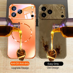 Matte AG Nano Hard Back Phone Case For iPhone 18 Pro 17 16 15 14 Pro Max Air Magnetic For Magsafe Wireless Charging Coque