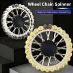 Metal Gear Bike Chain Fidget Spinner Flywheel Stress Relief Toy