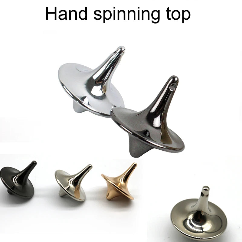 Metal Gyroscope Spinning Top Precision EDC Fidget Toy for Adults