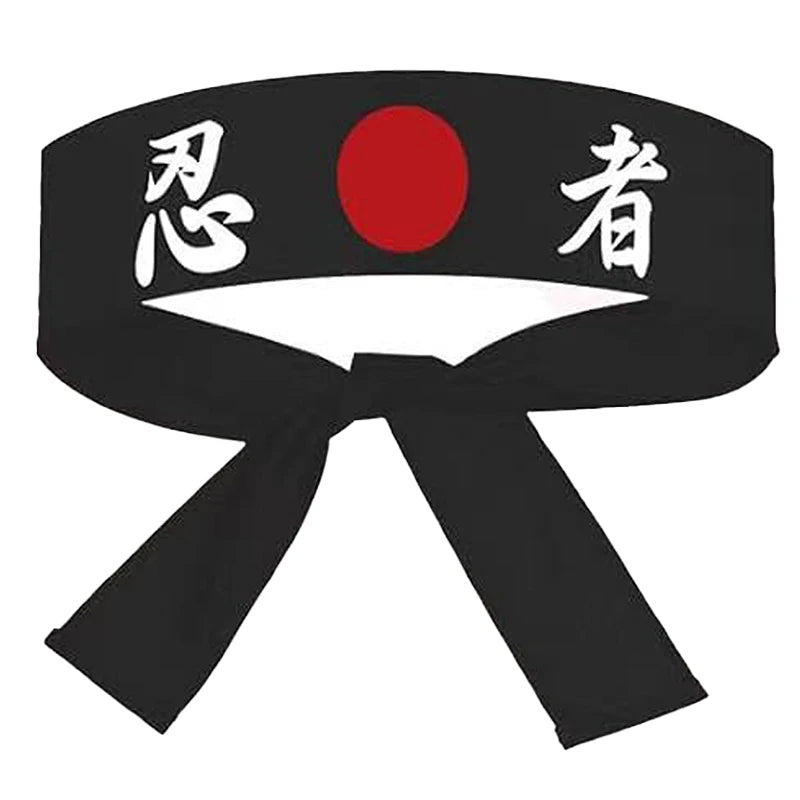 Japanese Hachimaki Samurai Sports Headband