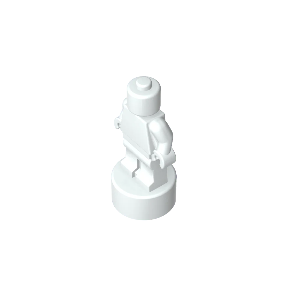 Gobricks GDS-M373 Minifig Trophy Statuette compatible with lego G90398 Assembles Building Blocks children's toys
