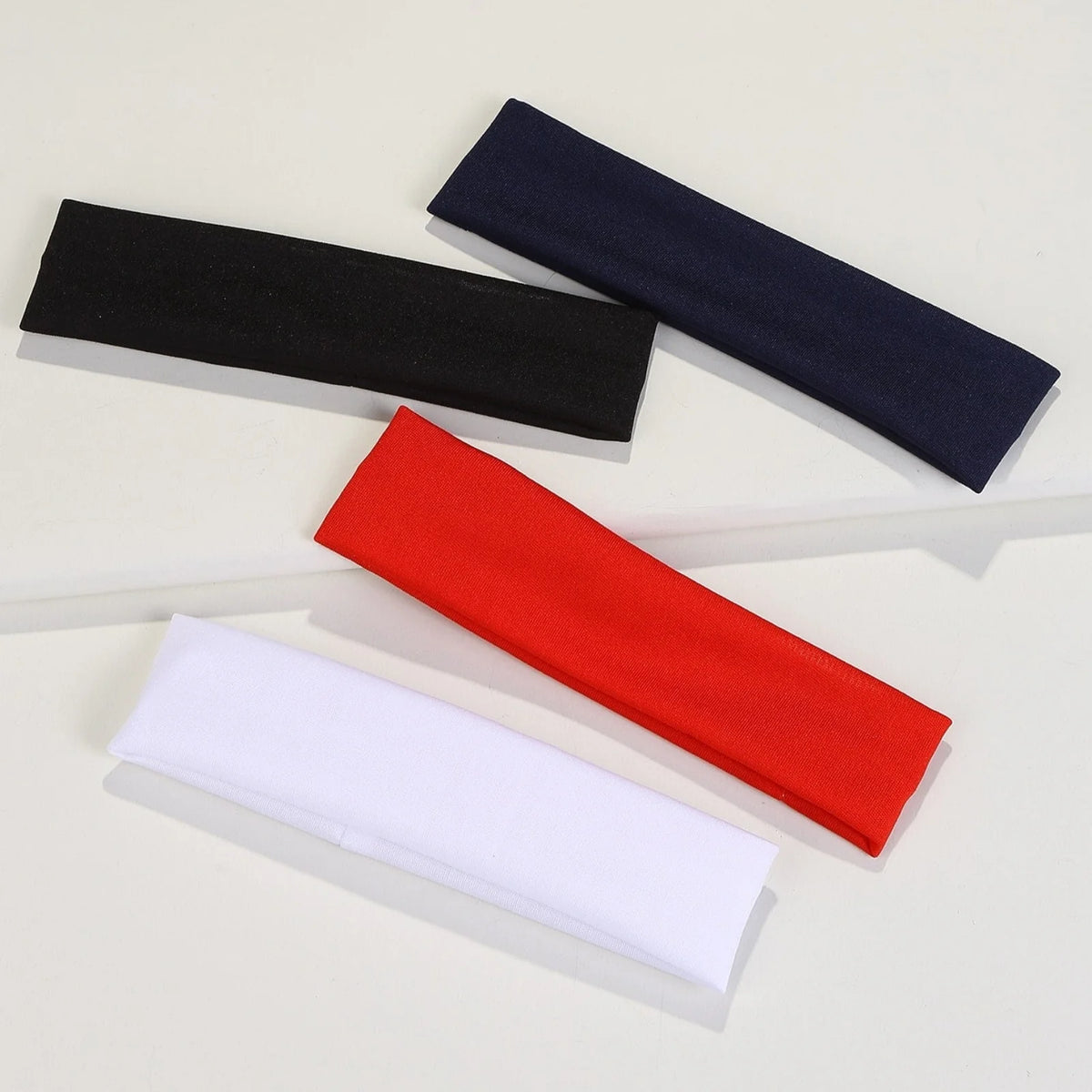 4-Pack Minimalist Preppy Headbands for Women