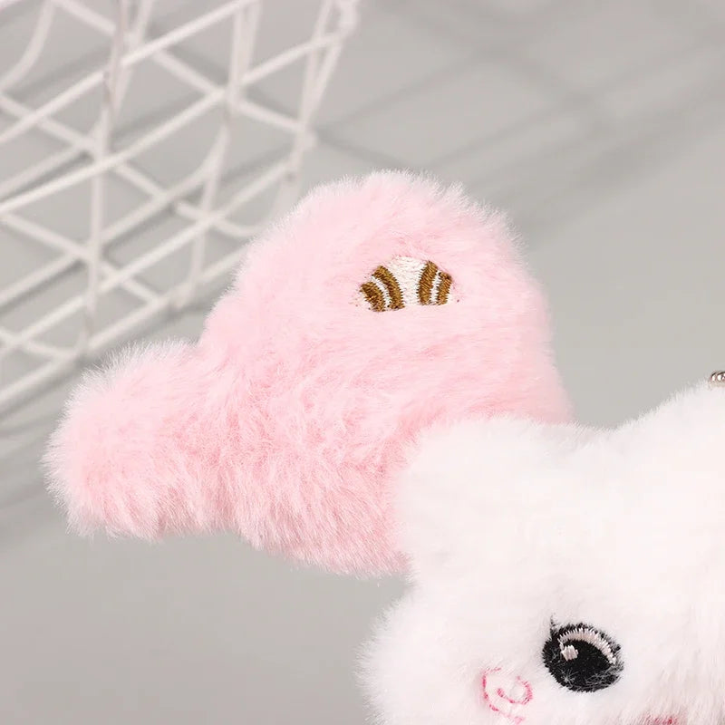 Star Plush Pendant Keychain Bag Charm Cute Doll Hanging Accessory