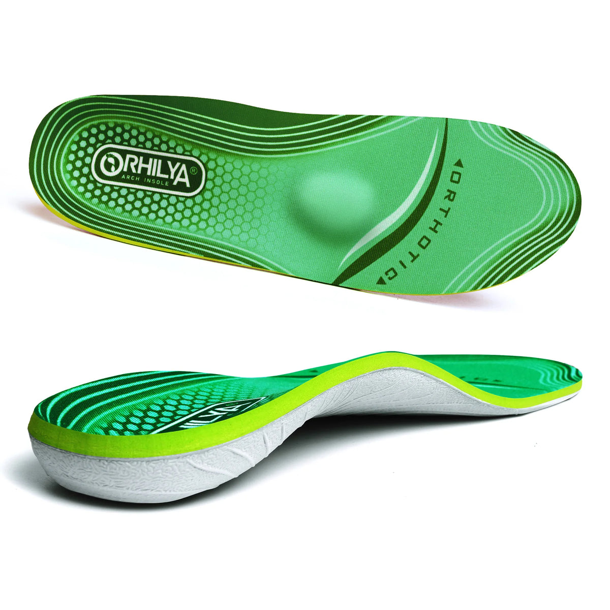 IFitna Plantar Fasciitis Relief Orthopedic Insole Flat Feet High Arch Support Metatarsal Pain Insert Men Wome Standing All Day