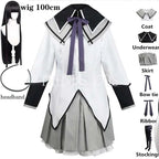 Akemi Homura Anime Cosplay Costume – Fighting Uniform Outfit
