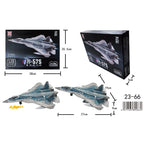 New Military Series Building Blocks Creative Multi-Purpose Fighter A-10 Support Attack Aircraft F14 Model Toys For Boy Xmas Gift