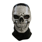 Unisex Halloween Horror Ghost Skull Mask MW2 Latex Headgear Helmet Cosplay Perform Party Masquerade Prop Cosplay
