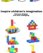 Magnetic Cubes Building Blocks STEM Learning Toy for Kids