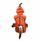 Toddler Clown Fish Role Play Costume Cute Baby Adventure Holiday Performance Costume Halloween Party Dress Up Hooded Set