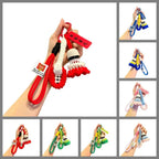 Crochet Badminton Keychain Mini Sports Bag Charm