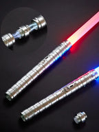 RGB EMetal Lightsaber Dueling Smooth Swing Sword Sabre De Luz 14  Color Changing with Sounds  Flashing Toy