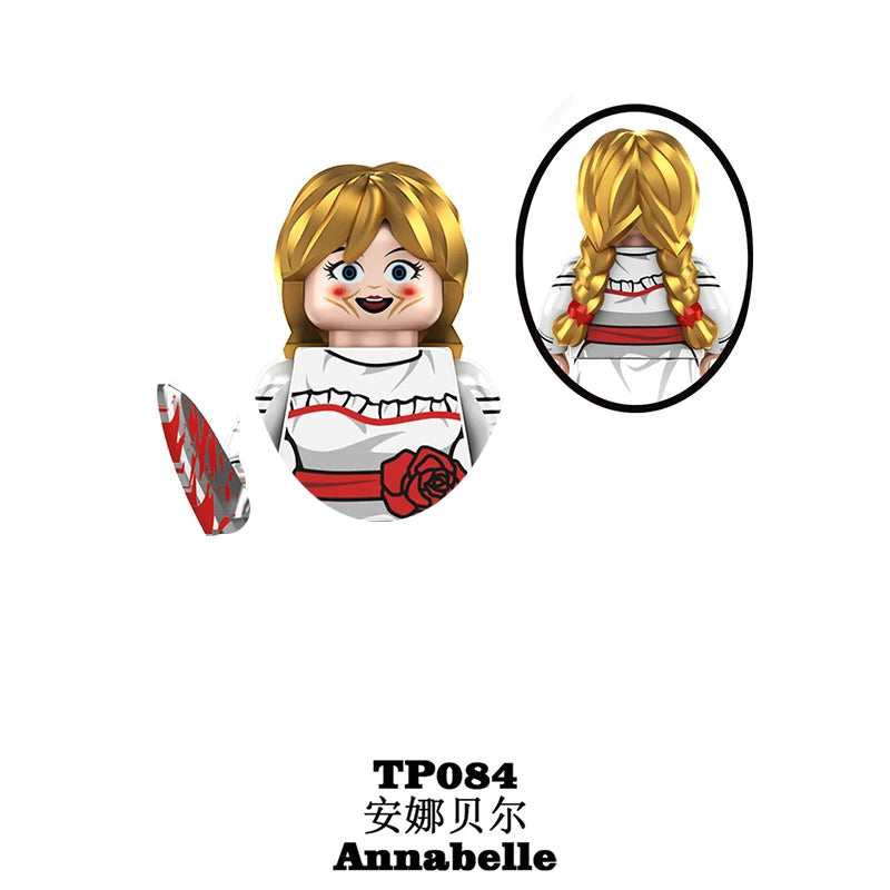 Halloween New Bricks Building Blocks Terrifier Death Megan Mini Figures Minifigures Toys Bricks Gifts For Children Adults