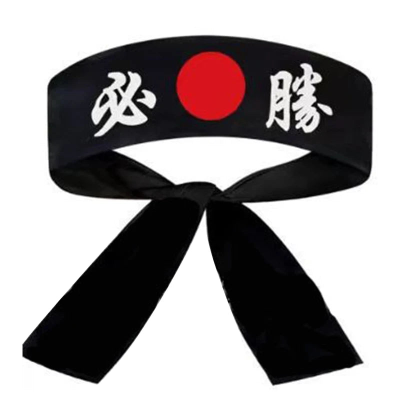 Japanese Hachimaki Samurai Sports Headband