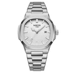 NIBOSI Men Watches Analog Quartz Stainless Steel Military Watches for Men Waterproof Auto Date Wrist Watch Relogio Masculino