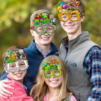 Plants vs Zombies Paper Party Glasses – Funny Photo Booth Props Set