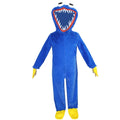 Hot Halloween Carnival Blue Mouth Monster Role Playing Costume Time Game jumpsuit Kigurumi Plush Toy Children's Party Christmas