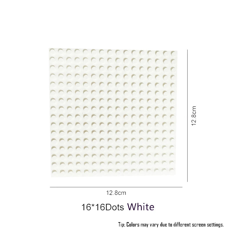 Classic Building Block Baseplate for Creative Construction Toy Sets