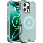 For MagSafe Heavy-Duty OTT Armor Phone Case For iPhone 18/17/16/15/14 Pro Max Plus Magnetic Military Grade Drop Protection Cover