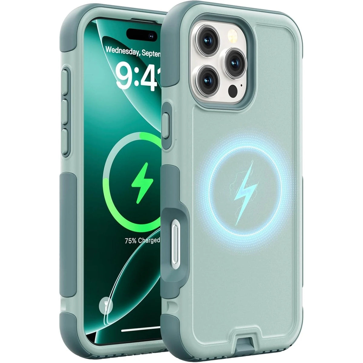 For MagSafe Heavy-Duty OTT Armor Phone Case For iPhone 18/17/16/15/14 Pro Max Plus Magnetic Military Grade Drop Protection Cover