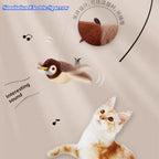 Interactive Electric Bird Cat Toy with Catnip for Indoor Play