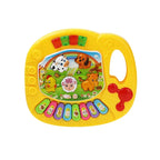 Kids Cartoon Piano Keyboard with Animal Sounds & Flashing Lights