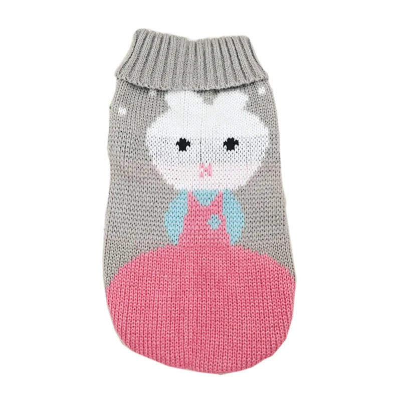 Warm Chihuahua Puppuy Dog Sweater Winter Pet Clothes for Small Dogs Yorkshire Dachshund Cat Pullover Mascotas Clothing Costume