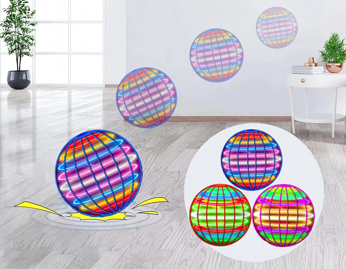 LED Hand-Controlled Flying Ball Toy