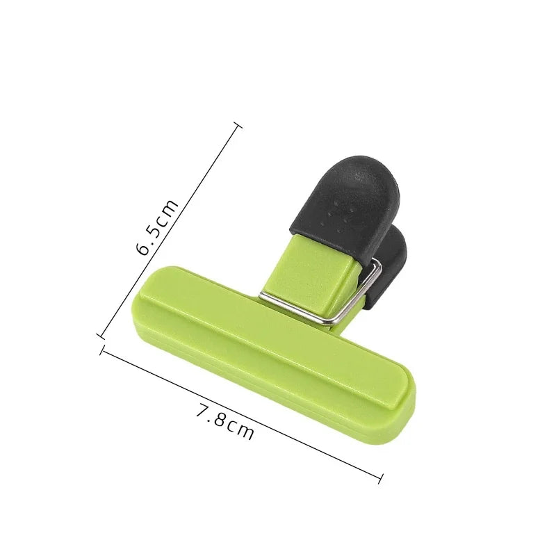 Portable Food Bag Sealing Clips – Reusable Kitchen Storage Seal Clamp for Snacks & Food Bags