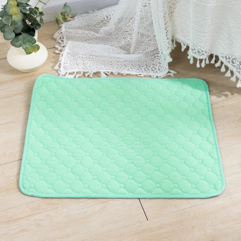 Winter Waterproof Dog Pee Pad Reusable Washable Dog Urine Mat Car Seat Floor Pet Cat Bed Furniture 60x90 Size Tapetes Para Carro
