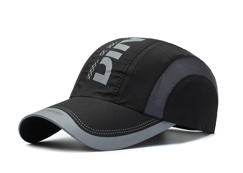 Quick Dry Breathable Mesh Baseball Cap for Summer Outdoor Sports