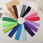 Elastic Knitted Sports Headband for Women – Soft Stretch Hair Band