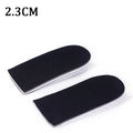1Pair Height Increase Insoles Unisex Shoes Insole Height Lift Adjustable Cut Shoe Heel Insert Taller Support Absorbant Foot Pads