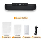 HomeFish Food Vacuum Sealing Machine – Compact Kitchen Food Preservation Sealer