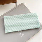 Autumn and Winter Wide Edge Elastic Women Hairband Makeup Wash Face Headband Sports Knitted Headpiece Headband