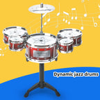 Kids Jazz Drum Set Musical Instrument Toy for Beginners