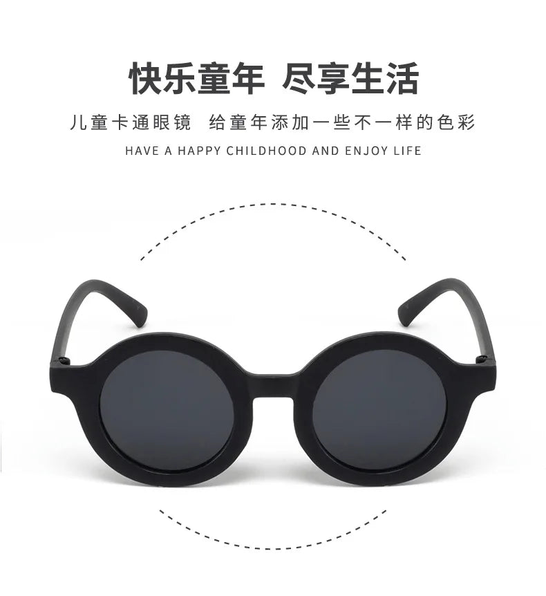 Round UV400 Baby & Kids Sunglasses for Ages 1–7
