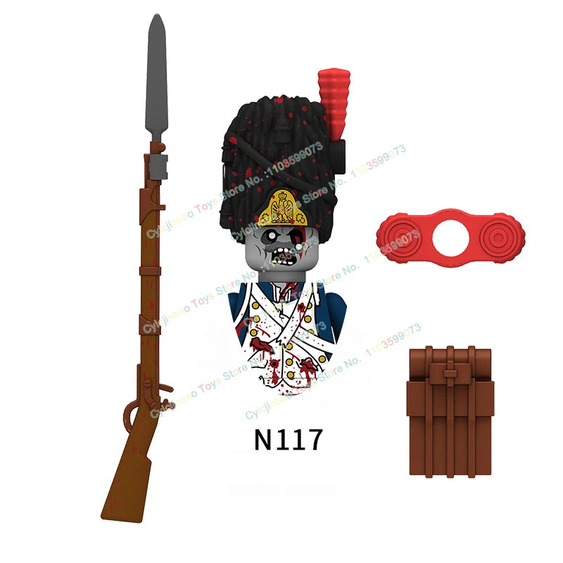 WM6075 WM6101 WM6102 Horror Movie Action Figure Building Blocks Halloween Series Character Accessories Model Brick Toys For Kids