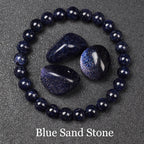 Natural Golden Obsidian Stone Beads Bracelet Men Women Golden Light Rainbow Obsidian Raw Stone Round Bead Natural Energy Jewelry