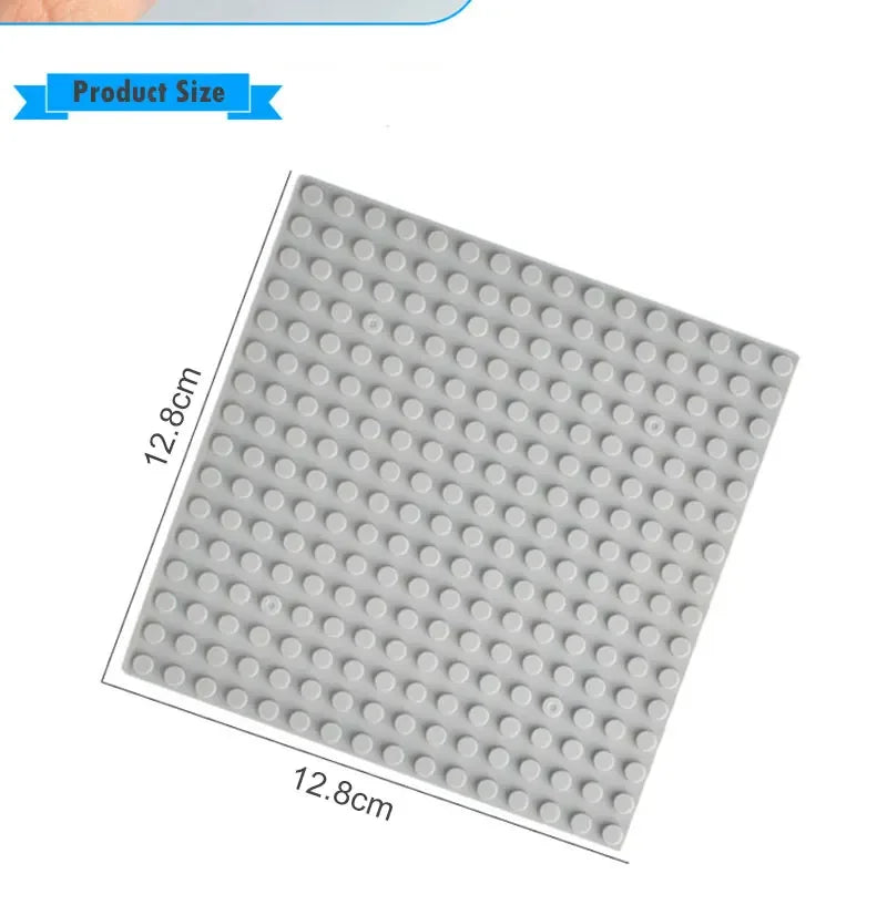 Classic Building Block Baseplate for Creative Construction Toy Sets