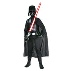 Boys Movie Mask Costume – Darth Vader Style Cape Armor Onesie