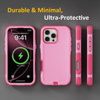 For MagSafe Heavy-Duty OTT Armor Phone Case For iPhone 18/17/16/15/14 Pro Max Plus Magnetic Military Grade Drop Protection Cover