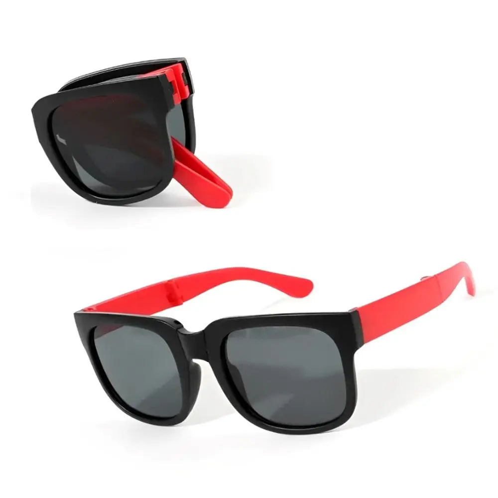 Square Foldable Kids UV400 Sunglasses for Boys & Girls