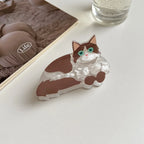 1/2/3/5pcs cat hairpin lady cute little hairpin short long hair hairpin for daughter lover girl school partner