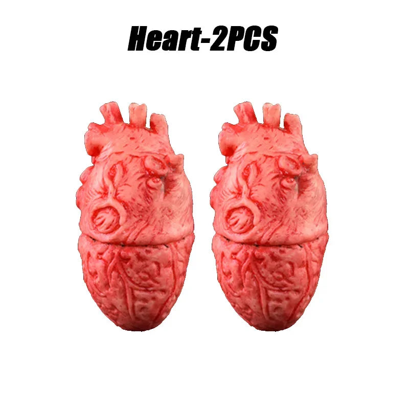 Horror Halloween Decoration Lifelike Bloody Severed Limbs Set Terrifying Fake Body Parts for Haunted House Prank Party