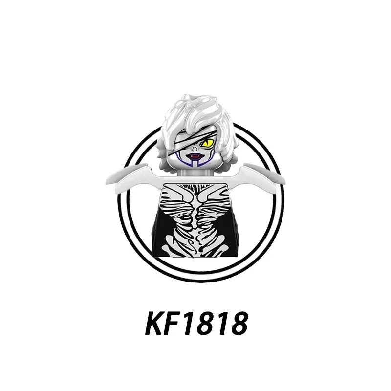 Blind box TP1040 WM6205 KF6173 KF6175 Killer Klowns Mini Figure Classic Horror Thriller Movie Building Block Model Doll Toy Gift