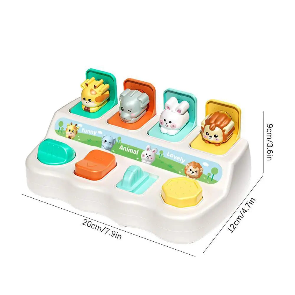Montessori Pop Up Animal Learning Box